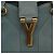 Borsa SAINT LAURENT Cavas Chic in pelle 2way Azzurro chiaro Oro Auth 178268 D'oro Blu chiaro - vista 19