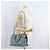Borsa SAINT LAURENT Cavas Chic in pelle 2way Azzurro chiaro Oro Auth 178268 D'oro Blu chiaro - vista 26