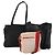 Borsa a tracolla PRADA Sports Line Nylon Canvas 3 Set Black Red Auth bs34765 Nero Rosso