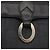 Borsa a Spalla Christian Dior Trotter Canvas PVC Nero Oro Auth 178171 D'oro - vista 17