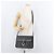 Borsa a Spalla Christian Dior Trotter Canvas PVC Nero Oro Auth 178171 D'oro - vista 23