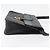 Borsa a Spalla Christian Dior Trotter Canvas PVC Nero Oro Auth 178171 D'oro - vista 3