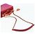Borsa a tracolla vanity CHANEL CC Filigree Chain in cotone Rosa Oro CC Auth 177990 D'oro - vista 8