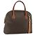 Céline Bolso CELINE Macadam Canvas PVC Cuero 2way Marrón Oro Auth 178176 Castaño Dorado