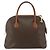 Céline Bolso CELINE Macadam Canvas PVC Cuero 2way Marrón Oro Auth 178176 Castaño Dorado - vue 2