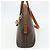 Céline Bolso CELINE Macadam Canvas PVC Cuero 2way Marrón Oro Auth 178176 Castaño Dorado - vue 4