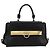 Salvatore Ferragamo Gancini Sofia Hand Bag Leather 2way Black Gold Auth 176789 Golden - view 13