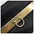 Salvatore Ferragamo Gancini Sofia Hand Bag Leather 2way Black Gold Auth 176789 Golden - view 19