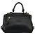 Salvatore Ferragamo Gancini Sofia Hand Bag Leather 2way Black Gold Auth 176789 Golden - view 2