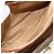 Céline Borsa CELINE Macadam Canvas PVC Pelle Marrone Oro Auth 179062 D'oro - vista 10