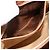 Céline Borsa CELINE Macadam Canvas PVC Pelle Marrone Oro Auth 179062 D'oro - vista 11