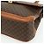 Céline Borsa CELINE Macadam Canvas PVC Pelle Marrone Oro Auth 179062 D'oro - vista 15