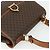 Céline Borsa CELINE Macadam Canvas PVC Pelle Marrone Oro Auth 179062 D'oro - vista 6