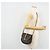 Borsa a Spalla Christian Dior Honeycomb Canvas PVC Nero Oro Auth 178065 D'oro - vista 22