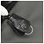 Borsa PRADA in nylon e pelle grigio nero Auth ka4199A Marrone - vista 10