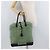 Borsa BOTTEGA VENETA Nylon Pelle Verde Autentica 171524 - vista 24