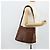 Borsa a Spalla PRADA in Pelle Marrone Oro Auth 177919 D'oro - vista 23