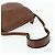 Borsa a Spalla PRADA in Pelle Marrone Oro Auth 177919 D'oro - vista 7