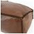 Borsa a Spalla PRADA in Pelle Marrone Oro Auth 177919 D'oro - vista 9