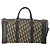 Borsa Boston Christian Dior Trotter Canvas Navy Silver Auth 175624 Argento Blu navy - vista 13