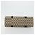 Borsa Tote GUCCI GG Supreme PVC Beige Argento 114595 Auth kk671 - vista 5