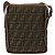Borsa a Spalla FENDI Zucca Canvas Marrone Nero Autentica bs35004 - vista 2