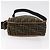 Borsa a Spalla FENDI Zucca Canvas Marrone Nero Autentica bs35004 - vista 5