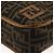 Borsa a Spalla FENDI Zucca Canvas Marrone Nero Autentica bs35004 - vista 9