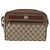 Borsa GUCCI GG Supreme Web Sherry Line PVC Beige Oro 119 02 088 Auth BA12405 D'oro - vista 13