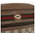 Borsa GUCCI GG Supreme Web Sherry Line PVC Beige Oro 119 02 088 Auth BA12405 D'oro - vista 18