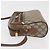 Borsa GUCCI GG Supreme Web Sherry Line PVC Beige Oro 119 02 088 Auth BA12405 D'oro - vista 4
