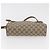 Borsa GUCCI GG Supreme Web Sherry Line PVC Beige Oro 119 02 088 Auth BA12405 D'oro - vista 5