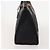 Bolsa Boston GUCCI GG Canvas Web Sherry Line Preta Ouro Auth 175830A Preto Dourado - vista 3