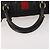 Bolsa Boston GUCCI GG Canvas Web Sherry Line Preta Ouro Auth 175830A Preto Dourado - vista 7