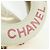 CHANEL Matelasse Cruise Line Chain Bag Pelle Bianco Oro CC Auth 178074SM D'oro - vista 19