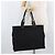 Borsa Tote PRADA in tela nero e oro Auth 176696 D'oro - vista 22