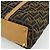 Borsa a mano FENDI Zucca Canvas Nero Marrone Auth 178688A - vista 14