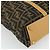 Borsa a mano FENDI Zucca Canvas Nero Marrone Auth 178688A - vista 15