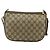 Borsa GUCCI GG Supreme Web Sherry Line in PVC Beige Oro 89 02 032 Auth 177923 D'oro - vista 2