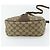 Borsa GUCCI GG Supreme Web Sherry Line in PVC Beige Oro 89 02 032 Auth 177923 D'oro - vista 5