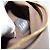 Autre Marque Borsa Stella MacCartney in pelle beige oro Auth BA12359A D'oro - vista 11