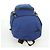 Zaino PRADA in tela blu argento Auth 176786 - vista 8