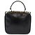 Borsa a mano GUCCI Bamboo in pelle 2way Nero Oro Auth 178244 D'oro - vista 13