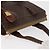 Céline Borsa CELINE Macadam Canvas PVC Pelle Marrone Oro Auth 178960 D'oro - vista 8