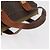 Céline Borsa CELINE Macadam Canvas PVC Pelle Marrone Oro Auth 178960 D'oro - vista 9