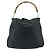 Borsa a Spalla GUCCI Bamboo in Pelle Nera e Oro 001 1577 2615 Auth bs34923 Nero D'oro - vista 13