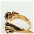 VERSACE Ring Metall Gold Tone Auth bs34882A - Ansicht 9