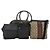 Borsa a tracolla GUCCI GG Canvas GG Supreme 3 Set Beige Marrone Auth am11364
