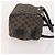 Borsa a tracolla GUCCI GG Canvas GG Supreme 3 Set Beige Marrone Auth am11364 - vista 4