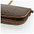 Céline Borsa a Spalla CELINE Macadam Canvas PVC Pelle Marrone Oro Auth 178221A D'oro - vista 15